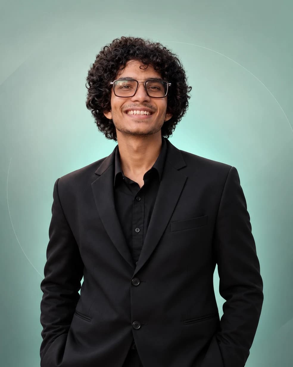 Portrait of Harshil Rao, Co-founder at Zhessor